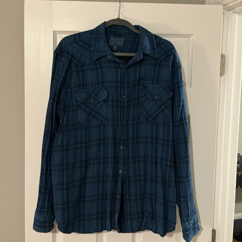 Lucky brand button up flannel